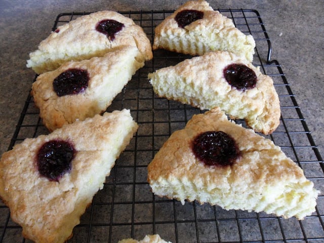 Fast and Easy Thumbprint Scones fast and easy thumbprint
