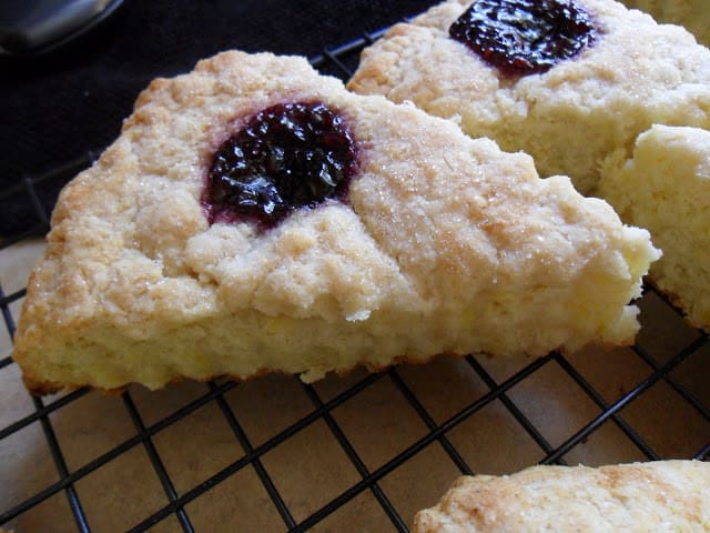 Fast and Easy Thumbprint Scones fast and easy thumbprint