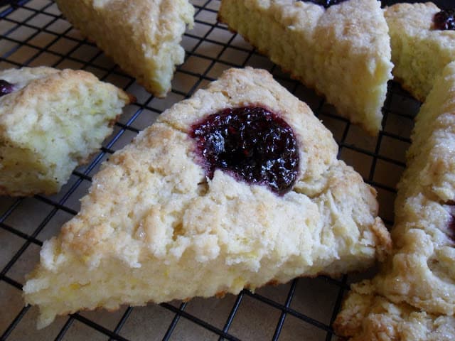 Fast and Easy Thumbprint Scones fast and easy thumbprint
