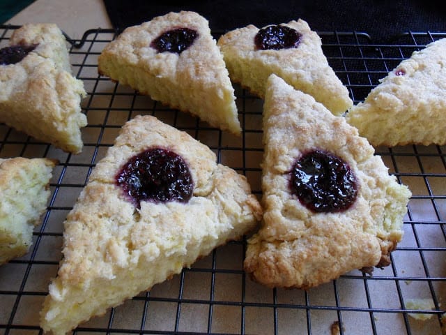Fast and Easy Thumbprint Scones