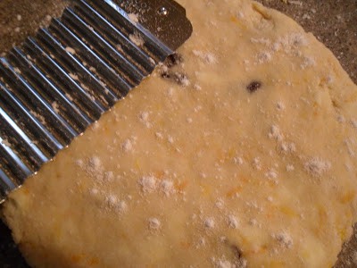 Dried Cherry Orange Scones with Orange Glaze dried cherry orange
