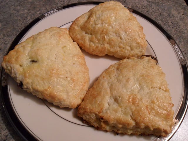 Dried Cherry Orange Scones