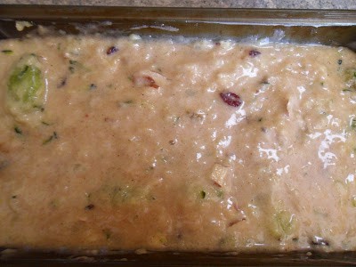 Cherry Pineapple Zucchini Bread