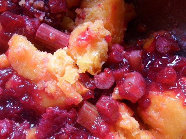 rhubarb cranberry