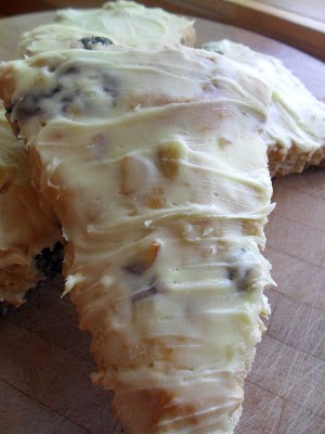 Blueberry Banana Sourdough Scones blueberry banana