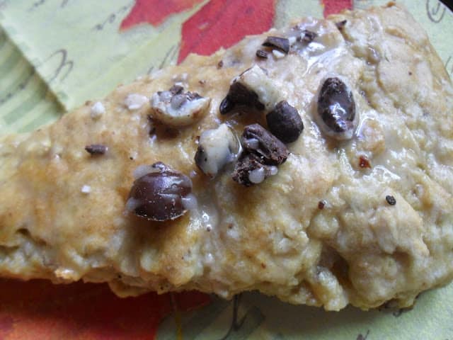 Espresso n' Cream Oatmeal Scones with Coffee Icing espresso