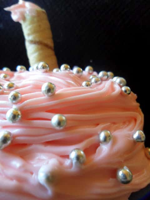 Pink Squirrel Cupcakes pink squirrel