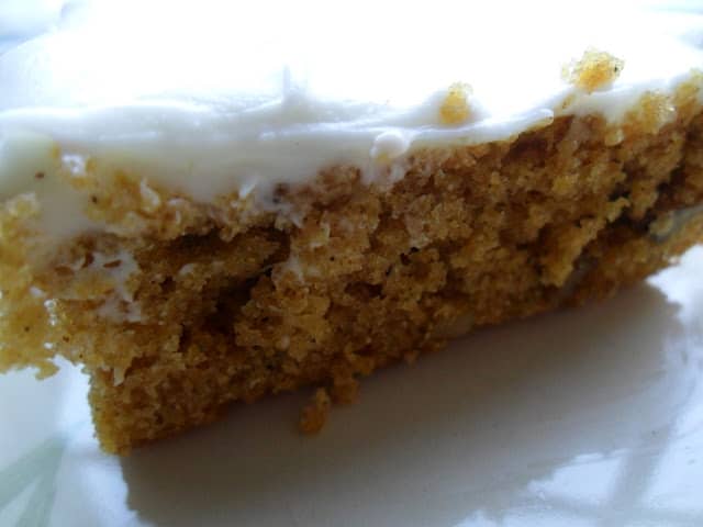 Pumpkin Bars with Cream Cheese Frosting pumpkin bars