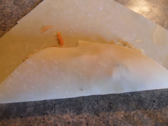 Shrimp Egg Roll with Sweet-Sour Sauce shrimp egg
