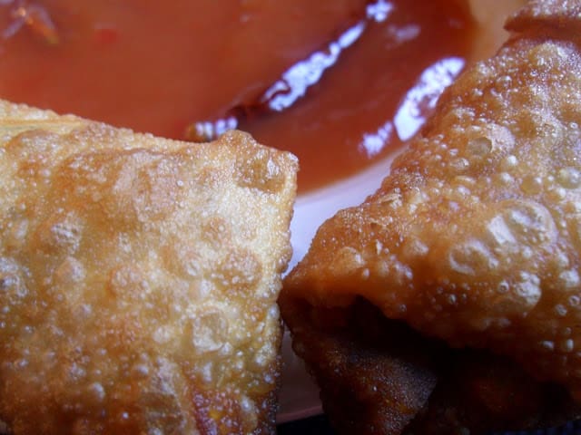 Shrimp Egg Rolls with Sweet-Sour Sauce shrimp egg