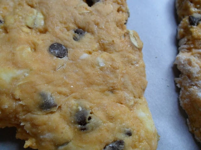 Pumpkin Spice Chocolate Chip Scones pumpkin spice chocolate