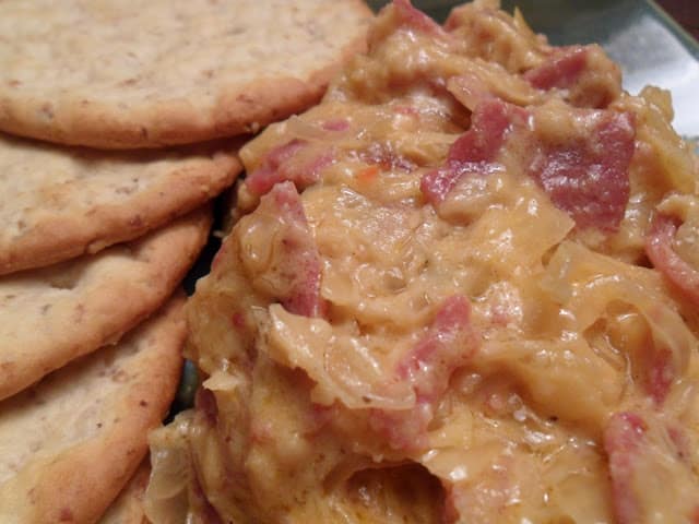 Super Easy Hot Reuben Dip super easy