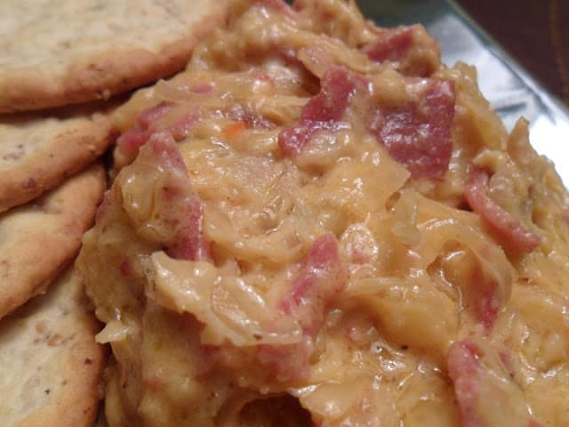 Super Easy Hot Reuben Dip super easy