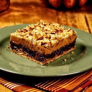 Pumpkin Mincemeat Bars pumpkin mincemeat
