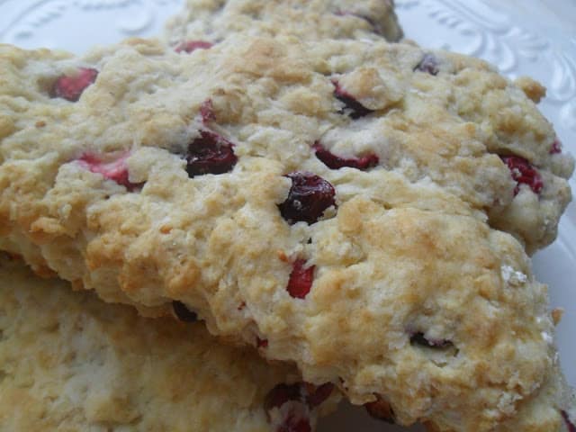 Cranberry Oatmeal Sourdough Scones cranberry oatmeal