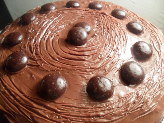 Chocolate Cranberry Cake