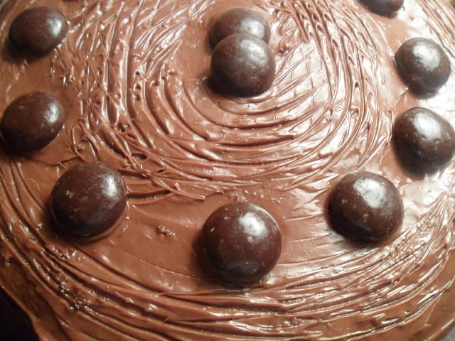Chocolate Cranberry Cake