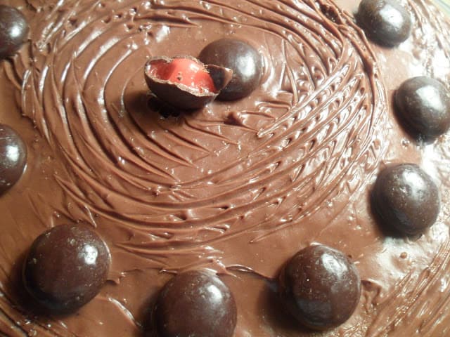 Chocolate Cranberry Cake