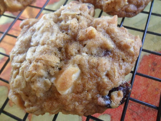 Oatmeal Cherry Berry Nut Cookies