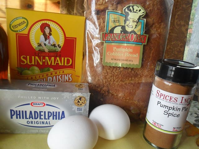 Pumpkin Bread French Toast Casserole pumpkin cobbler