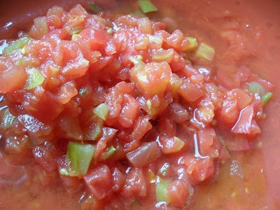 Taco Soup, How to Roast Peppers taco soup