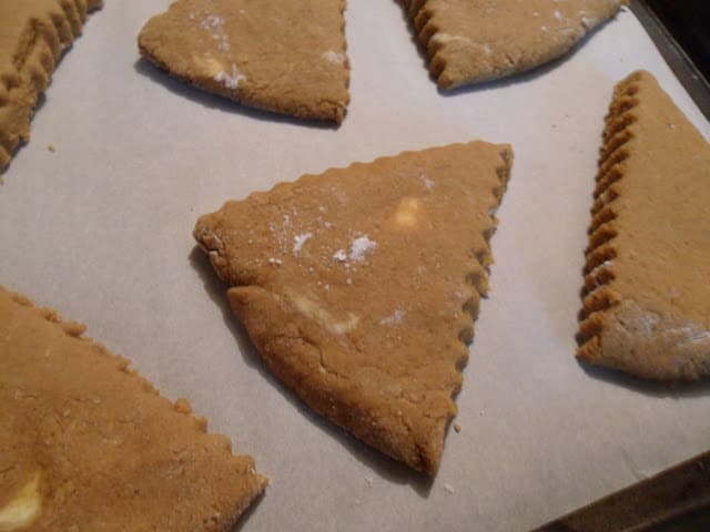 Gingerbread Scones with Maple Glaze