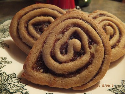 Date Swirl Cookies date swirl