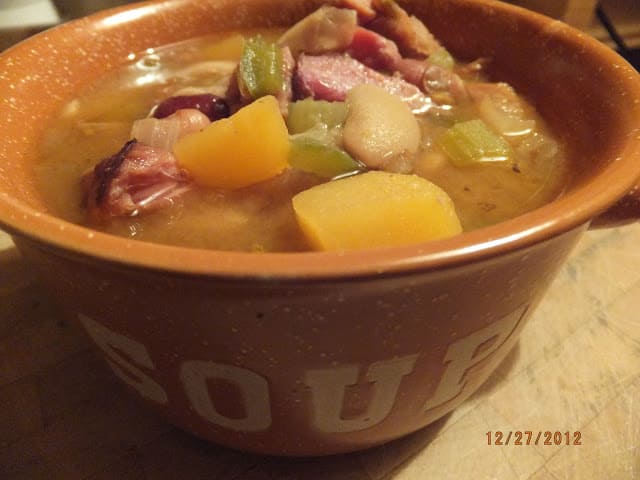 Old Fashioned Ham Bean Soup old fashioned ham