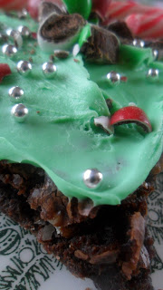 Cool Chocolate Mint Brownies