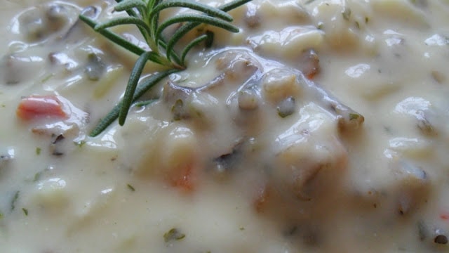 Creamy Wild Rice Soup