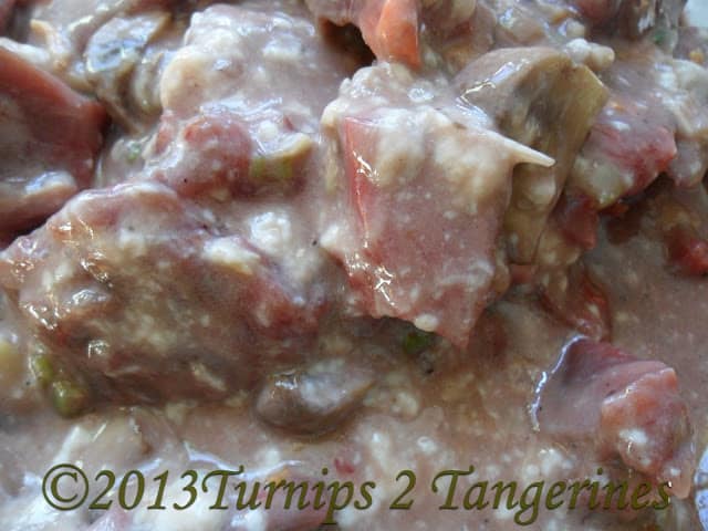 Beef Tenderloin Tips in Red Wine Sauce