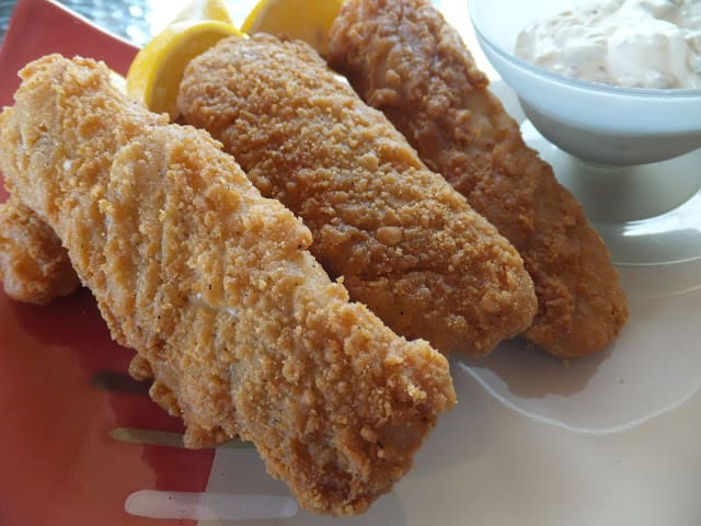 Beer Battered Haddock with Homemade Tartar Sauce beer battered haddock
