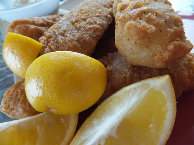Beer Battered Haddock with Homemade Tartar Sauce beer battered haddock