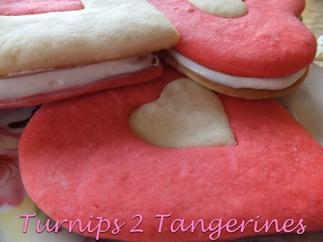 Valentine Sandwich Cookies valentine sandwich