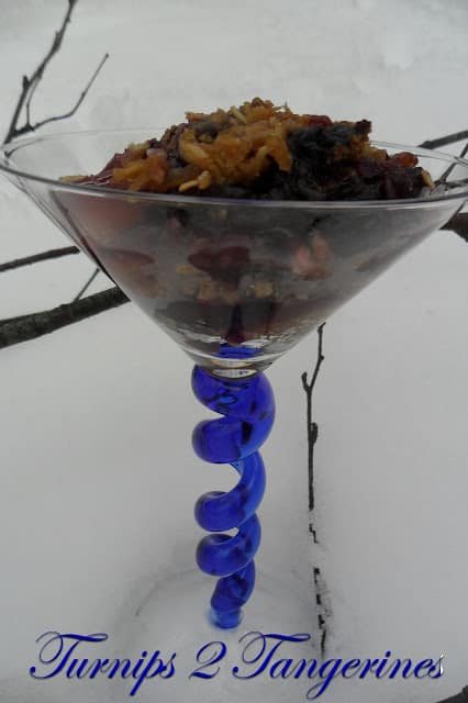 Blueberry Peach Crisp blueberry peach