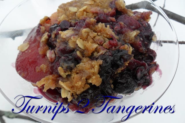 Blueberry Peach Crisp
