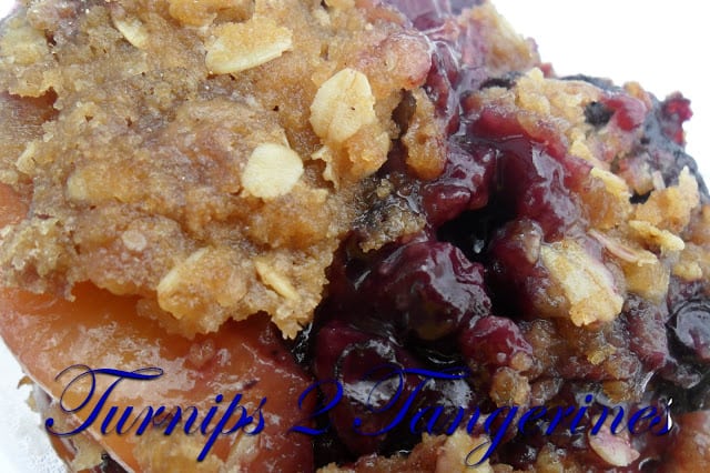 Blueberry Peach Crisp