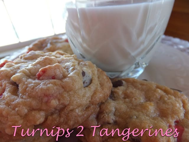 Valentine Chocolate Chip Cookies valentine chocolate
