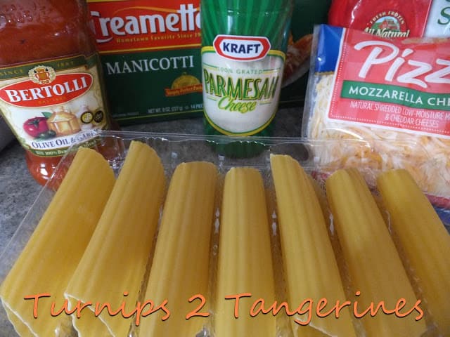 Hearty Manicotti