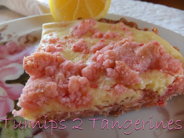 Strawberry Lemonade Bars