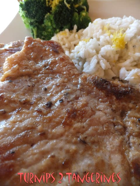 Sesame Ginger Pork Chops