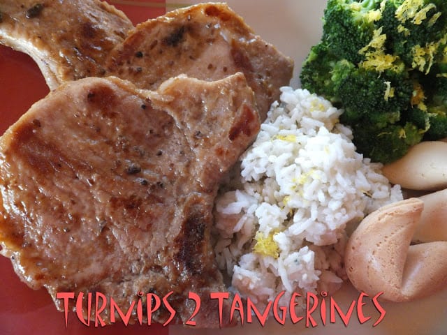 Sesame Ginger Pork Chops sesame ginger