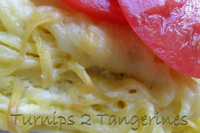 Cheesy Spaghetti Pie