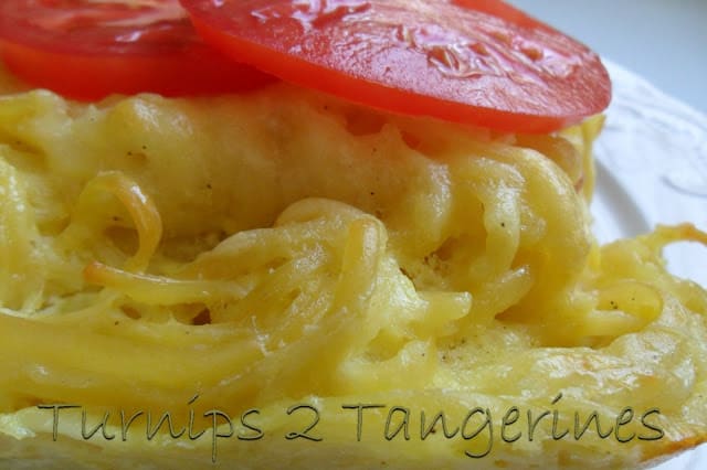 Cheesy Spaghetti Pie cheesy spaghetti