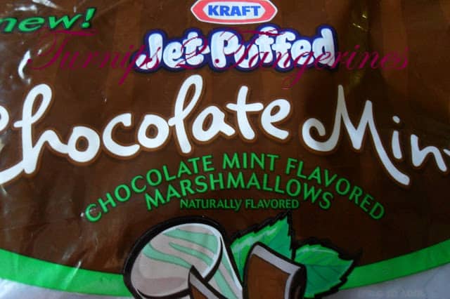 Chocolate Mint Krispie Treats