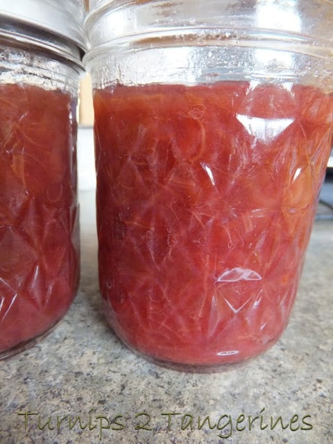 Spicy Rhubarb Jam spicy