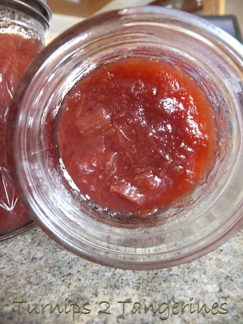 Spicy Rhubarb Jam