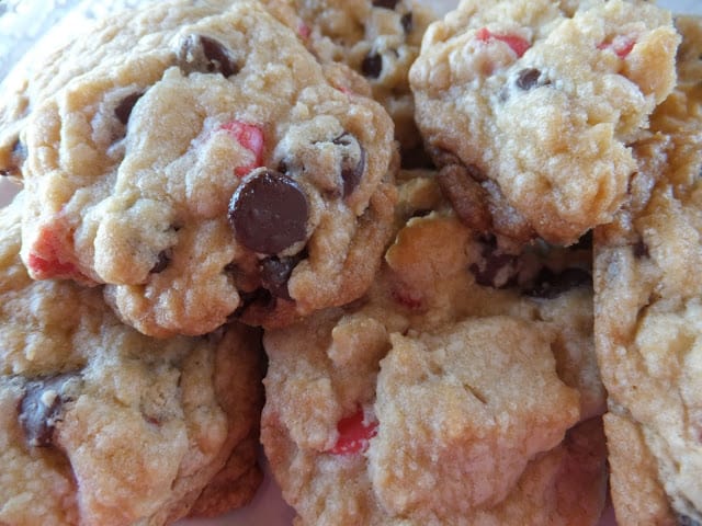 Chocolate Cherry Chip Cookies chocolate cherry chip
