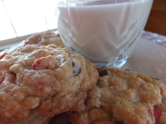 Chocolate Cherry Chip Cookies