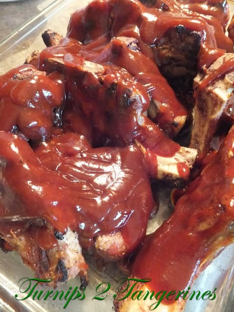 Outside Inside BBQ Ribs